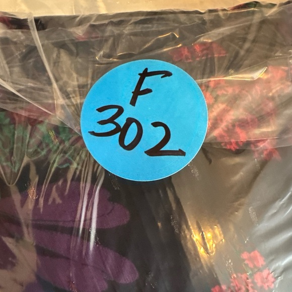 Modcloth Meow Bouquet Pleated Chiffon Midi Skirt Black Floral Button Front 18W - Picture 13 of 13